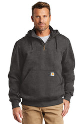 Carhartt   Rain Defender   Paxton Heavyweight Hooded Zip Mock Sweatshirt. CT100617